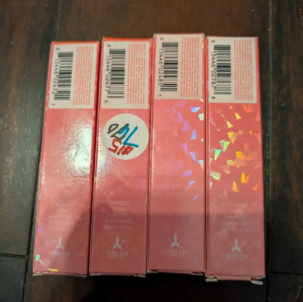 JEFFREE STAR MAGIC STAR COSMETICS CONCEALER NEW SEALED Lot Of 4